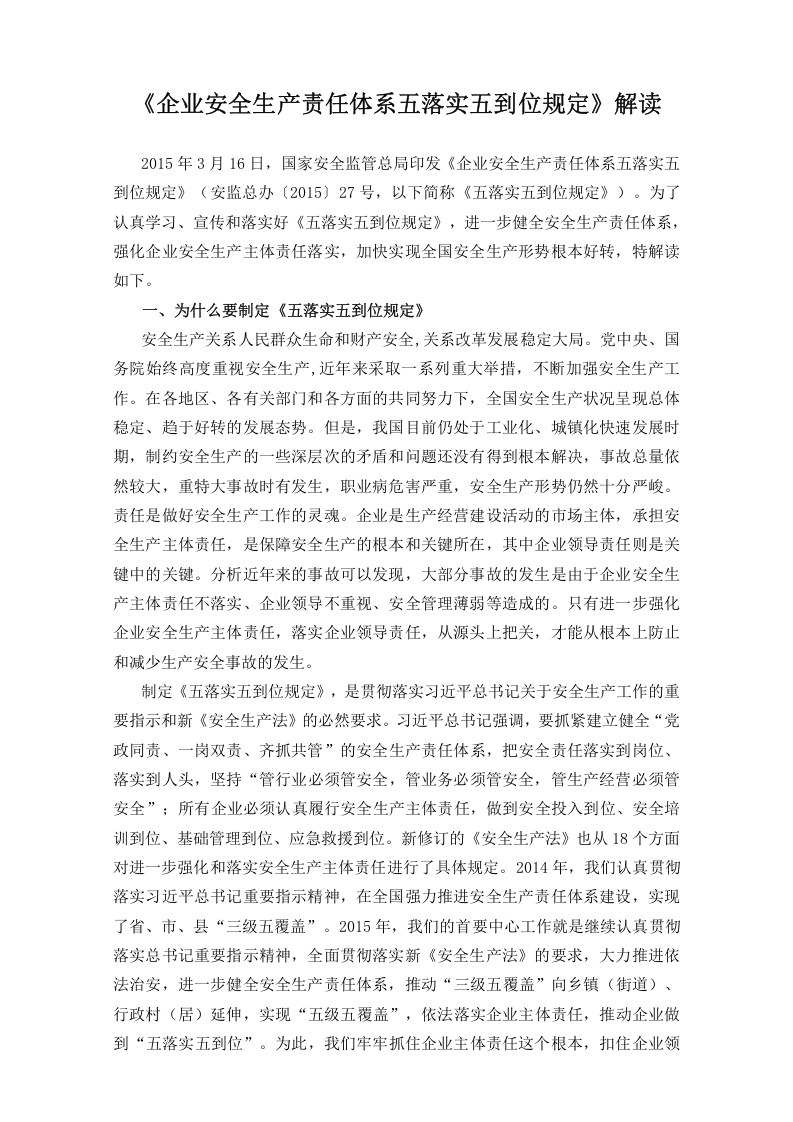 企业安全生产责任体系五落实五到位规定丨01页.docx 第2页
