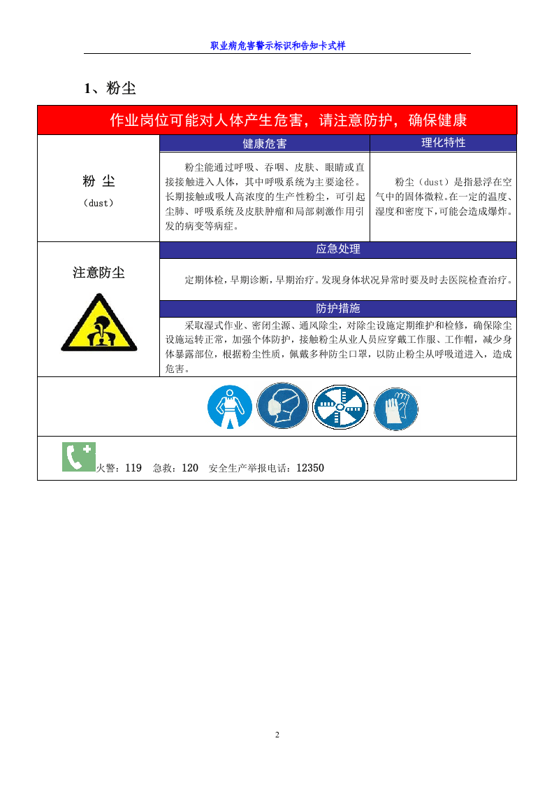职业病危害警示标识和告知卡式样(全).docx 第2页