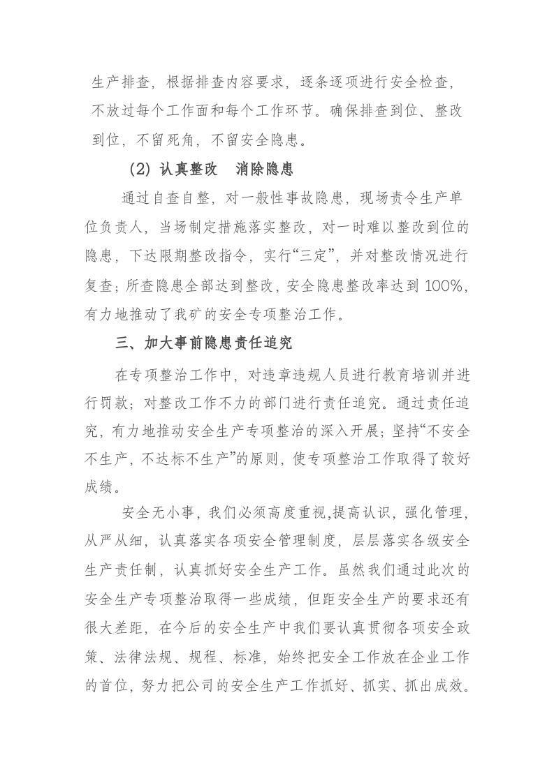 安全生产集中整治专项行动总结.docx 第5页
