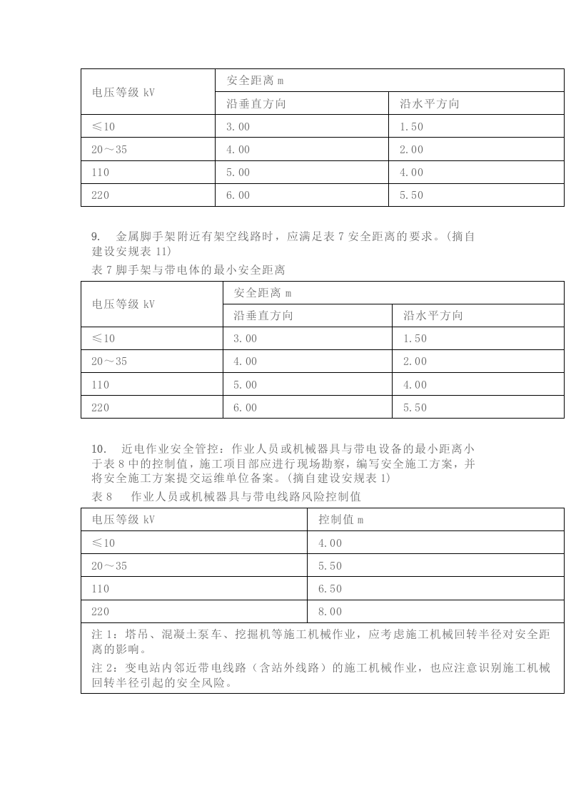 电力施工作业140种安全距离.docx 第3页