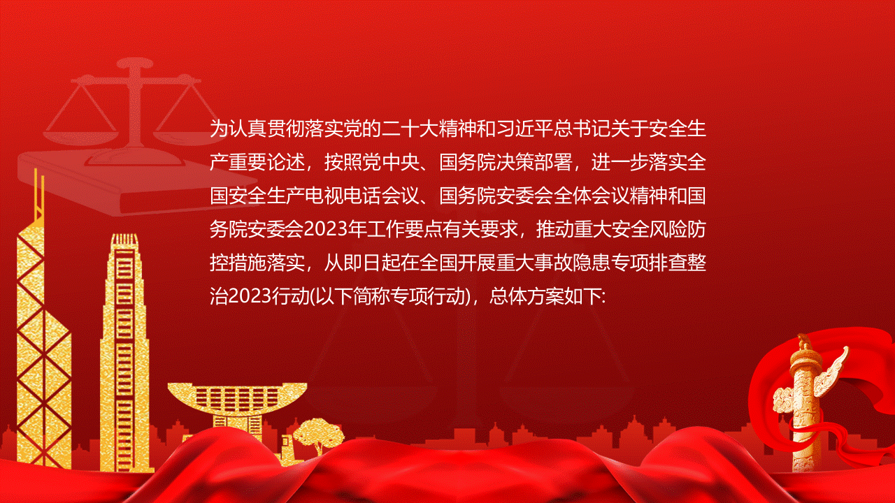 全国重大事故隐患专项排查整治2023行动总体方案（文字部分）.pptx 第2页
