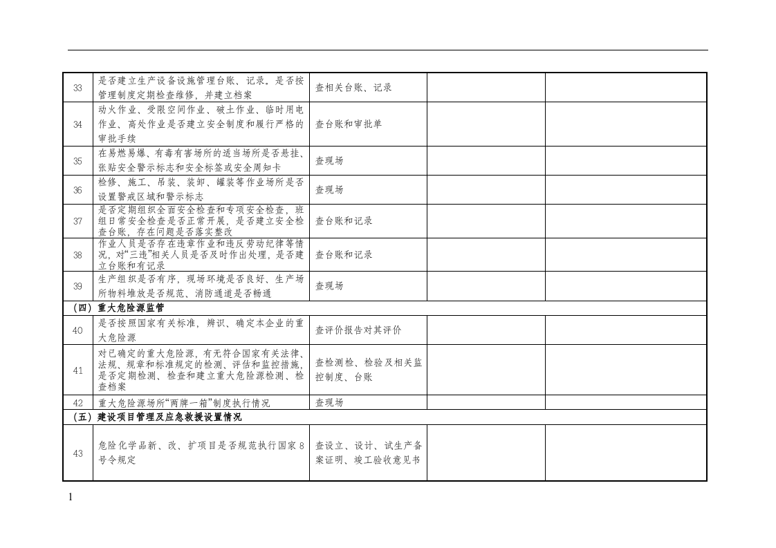 企业隐患排查治理检查(自查)记录表.docx 第4页