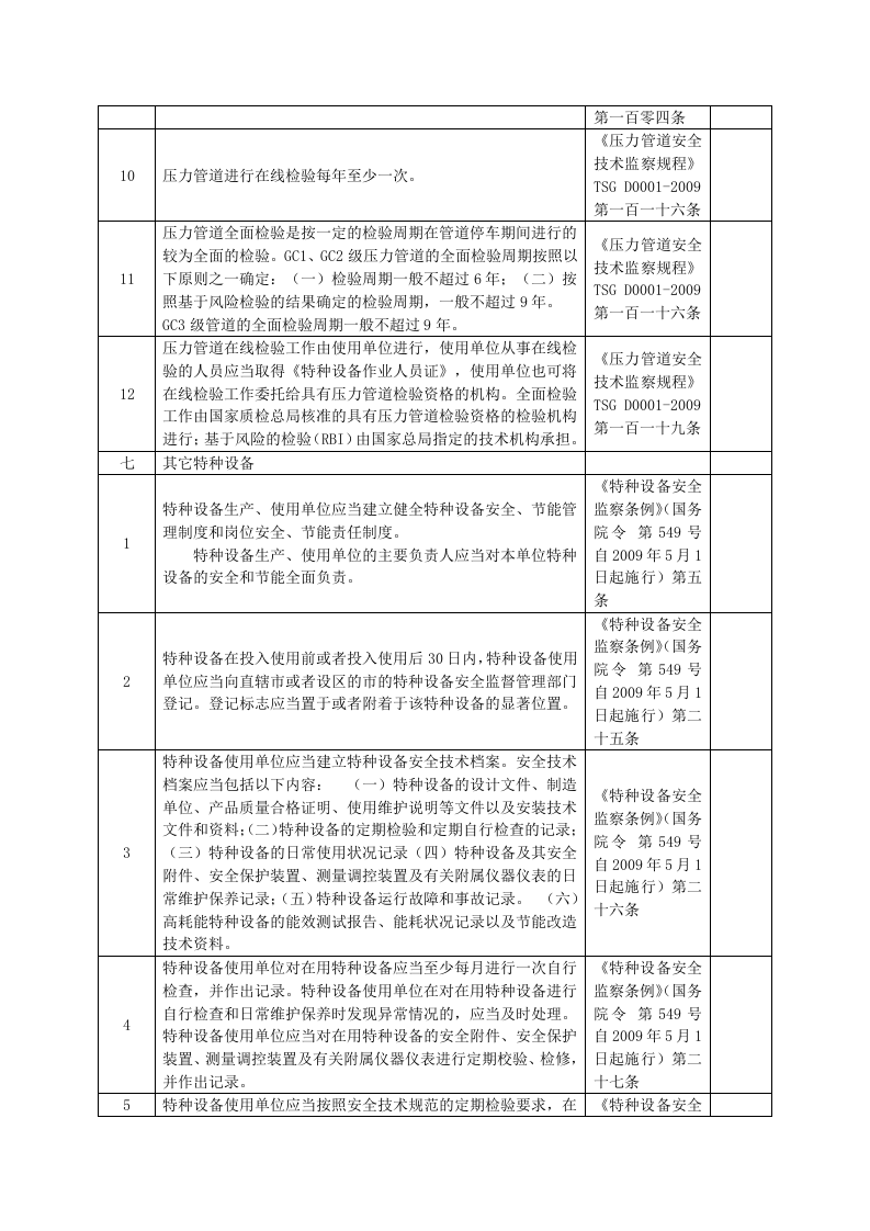 设施设备隐患排查表.docx 第6页
