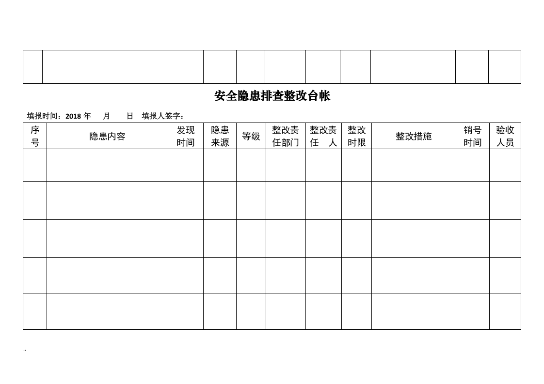 水泥厂安全隐患排查治理台账.docx 第3页