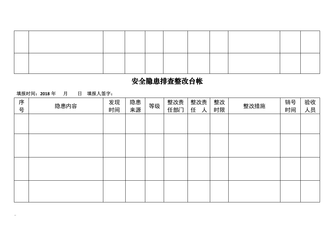 水泥厂安全隐患排查治理台账.docx 第4页