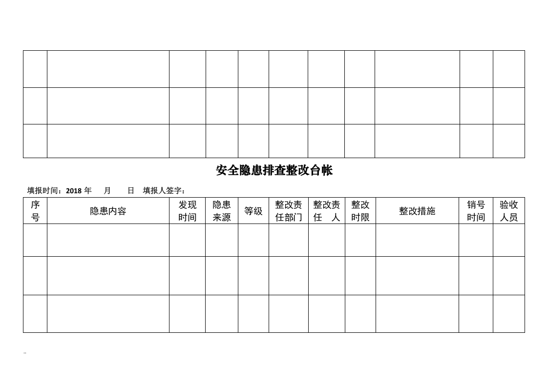 水泥厂安全隐患排查治理台账.docx 第5页