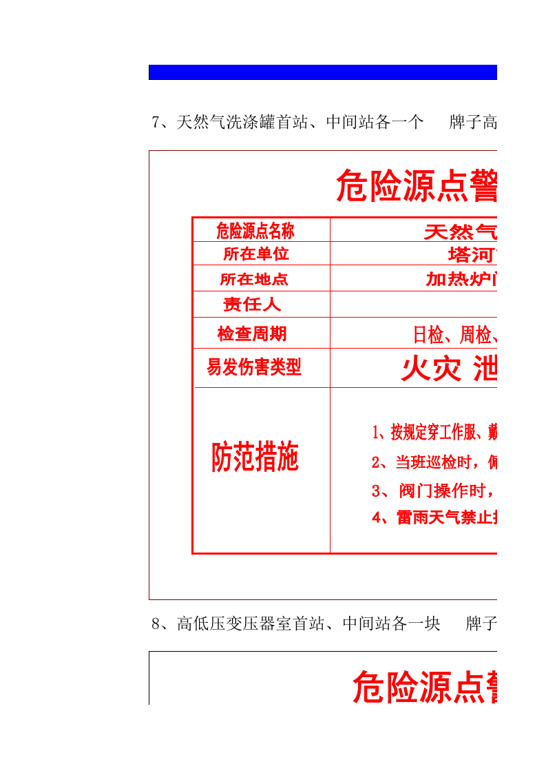 化工公司各区域重大危险源安全告知牌.xls 第6页