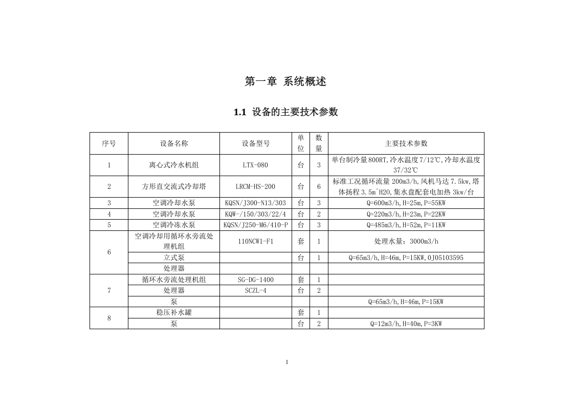 中央空调冷水机组操作规程.docx 第3页