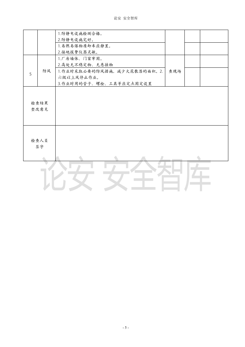 春季季节性安全生产检查表（9页）.docx 第5页