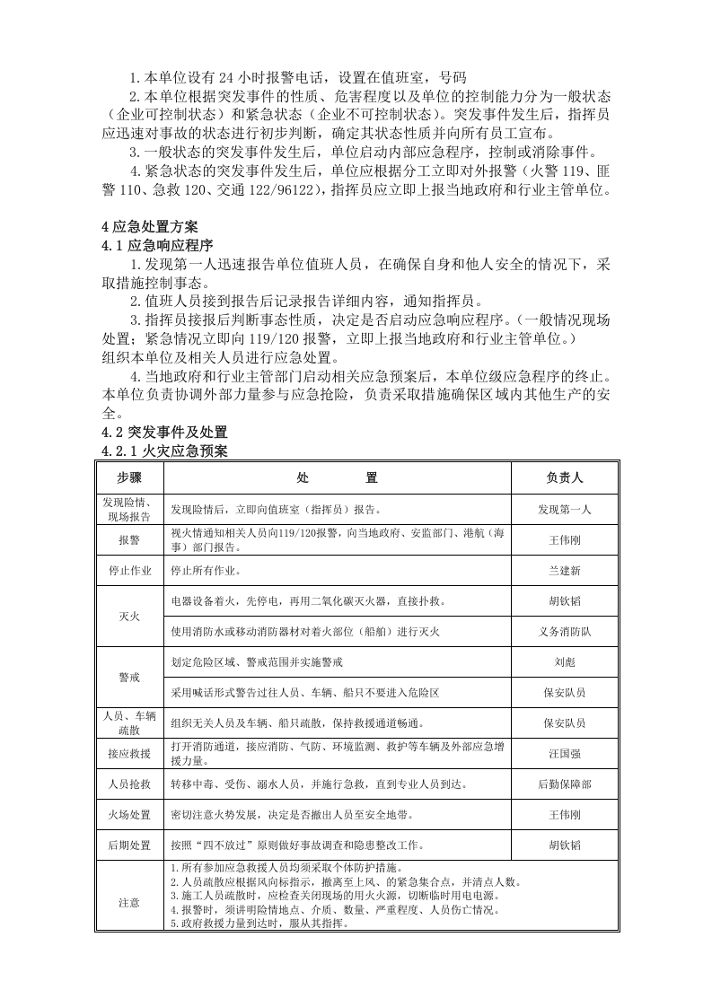 码头突发事件应急预案.docx 第2页