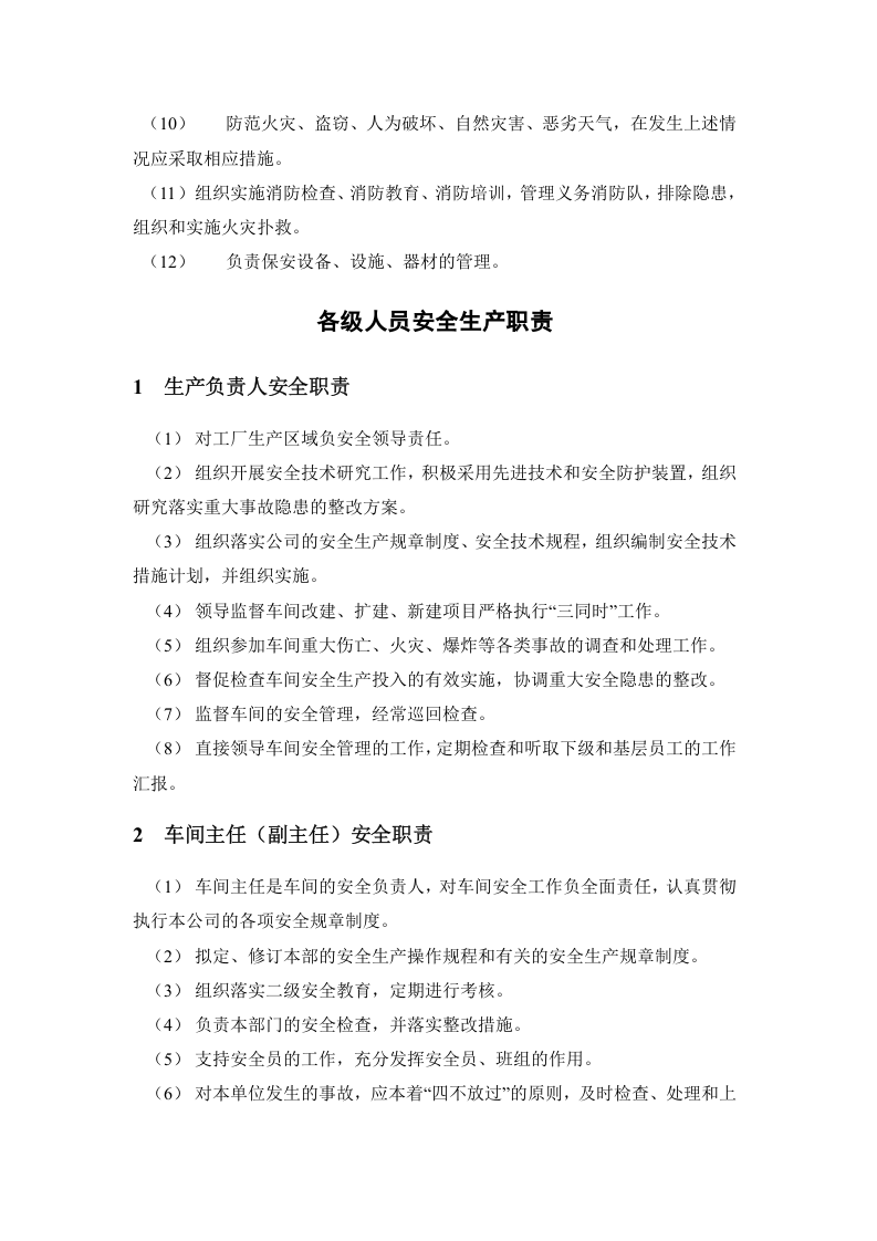 【03】新版安全生产责任制--（通用）.docx 第6页
