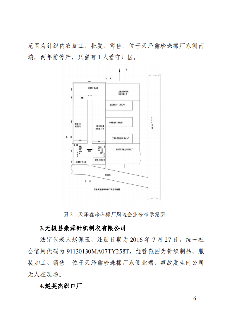 【2020年11月12日】石家庄市无极县天泽鑫珍珠棉厂&ldquo;11_12&rdquo;较大爆炸事故调查报告.pdf 第6页