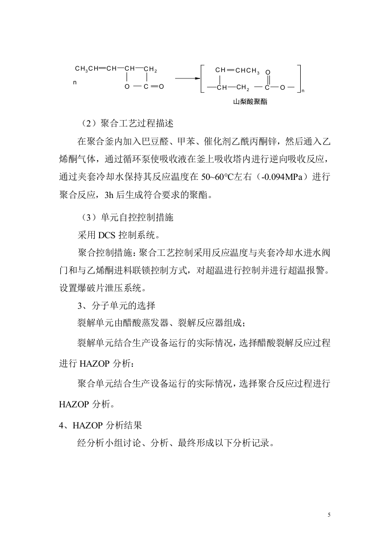 HAZOP分析报告(最终版本).docx 第5页