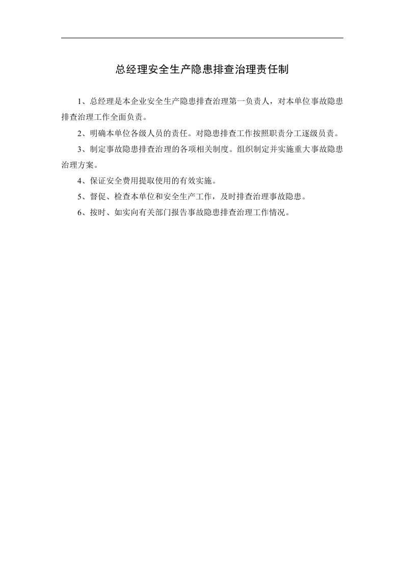 安全生产隐患排查治理责任制汇总.docx 第2页