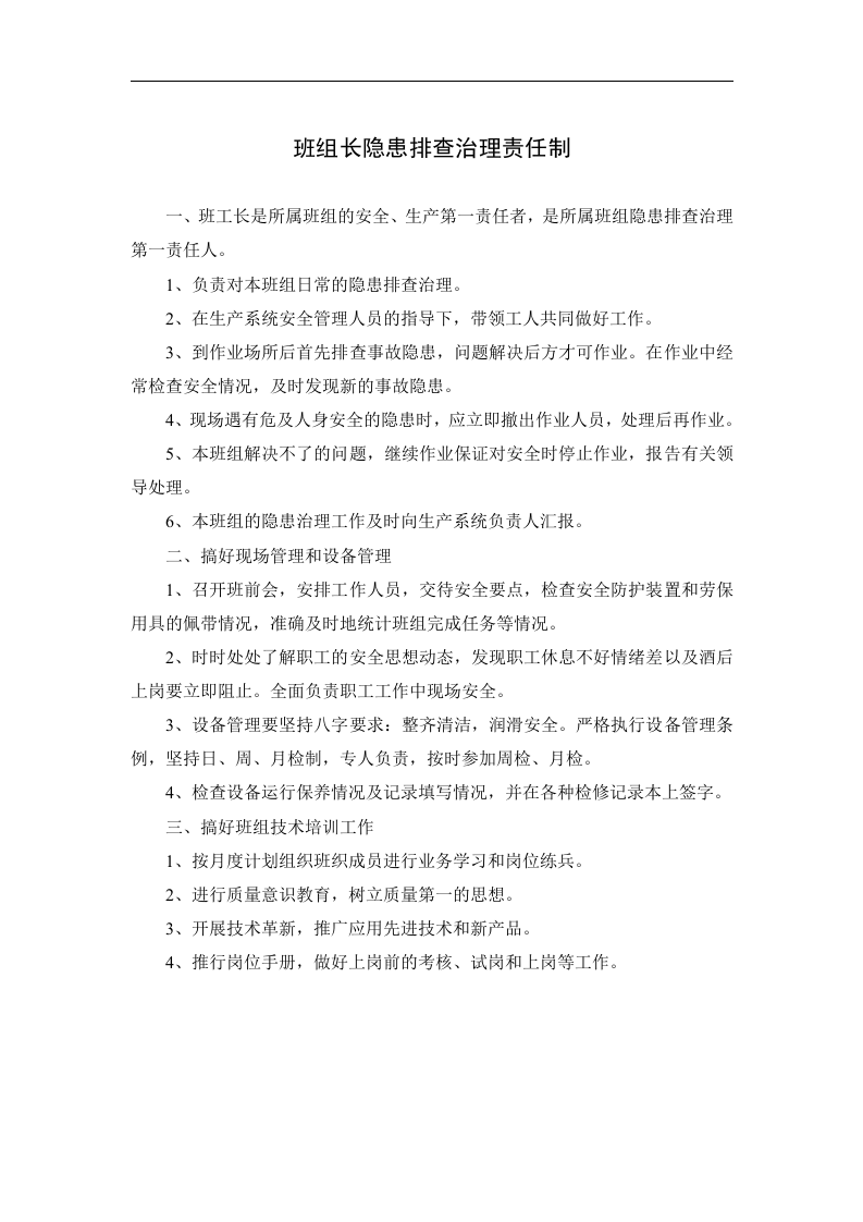 安全生产隐患排查治理责任制汇总.docx 第6页