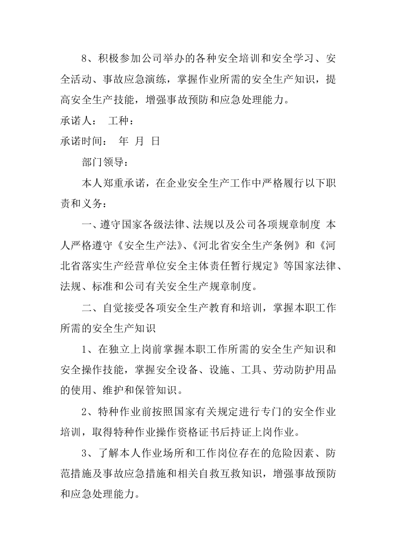 个人安全承诺书.docx 第2页
