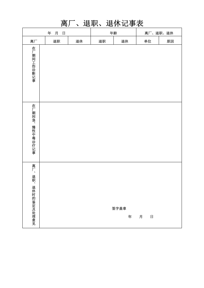 安全生产教育培训档案（一人一档）.docx 第6页