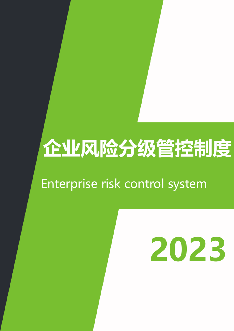 某某公司安全风险分级管控工作制度（一企一册27页）.docx 第1页