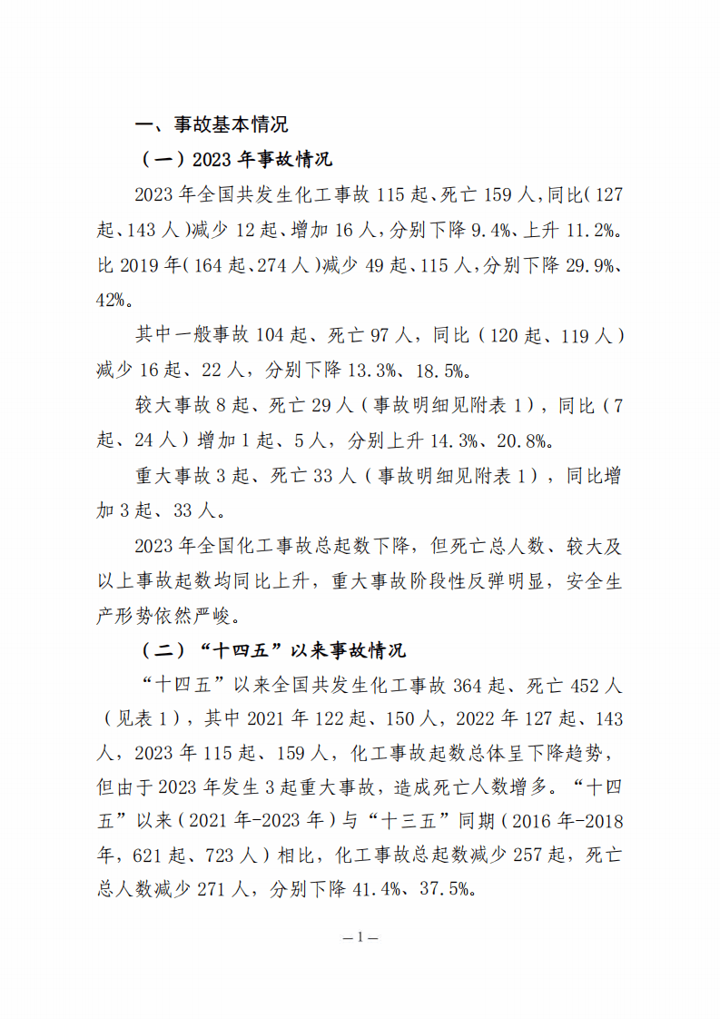 全国化工事故分析报告（2023年）.pdf 第3页