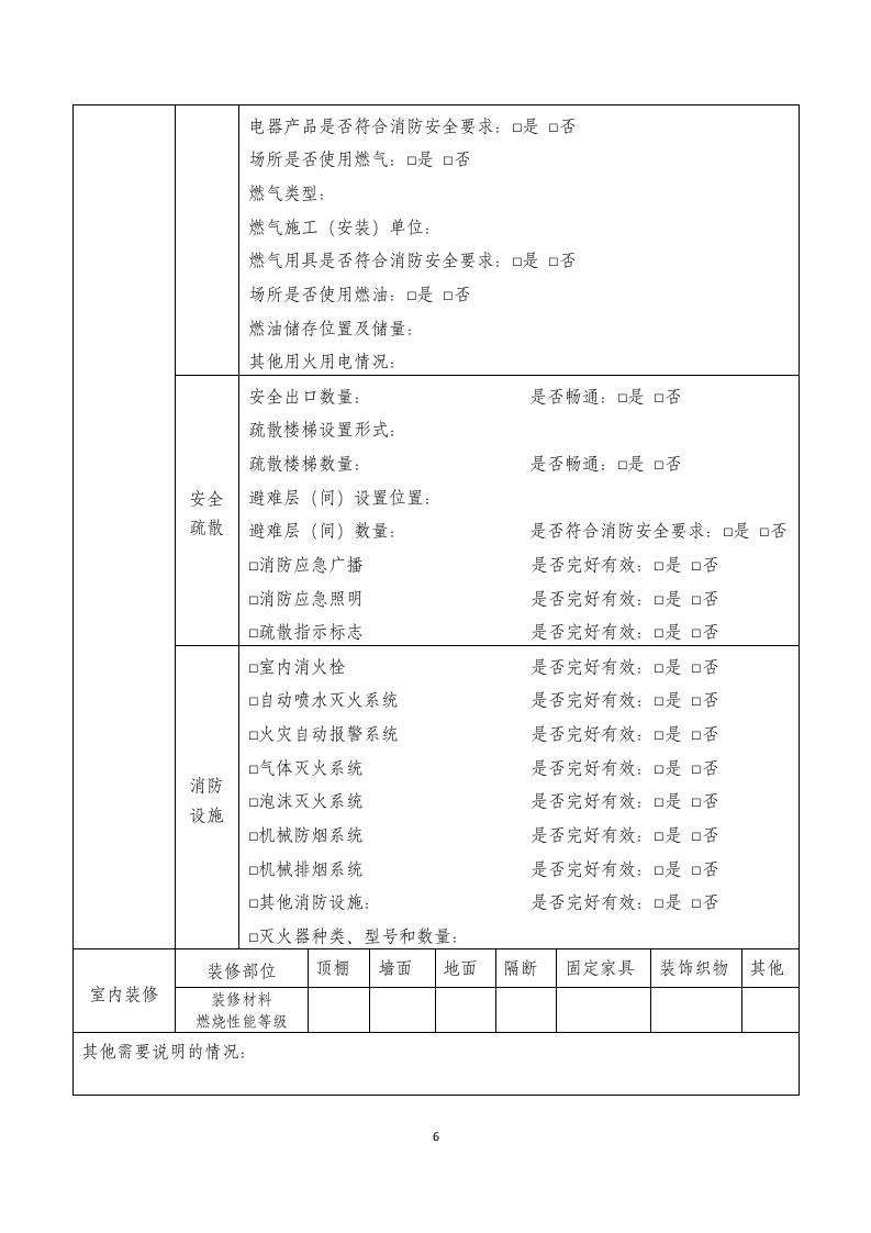 公众聚集场所投入使用、营业消防安全告知承诺书.docx 第6页