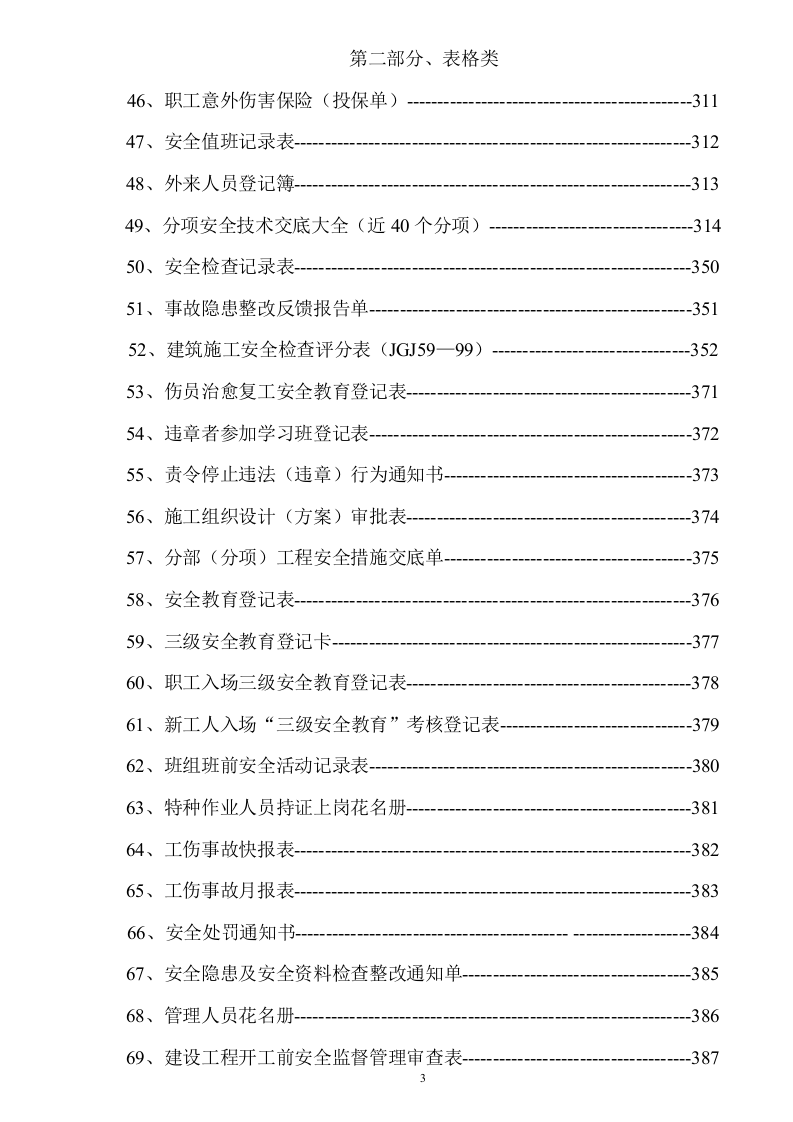 安全规章制度+安全技术交底+各类检查表格汇总（482页）.docx 第4页
