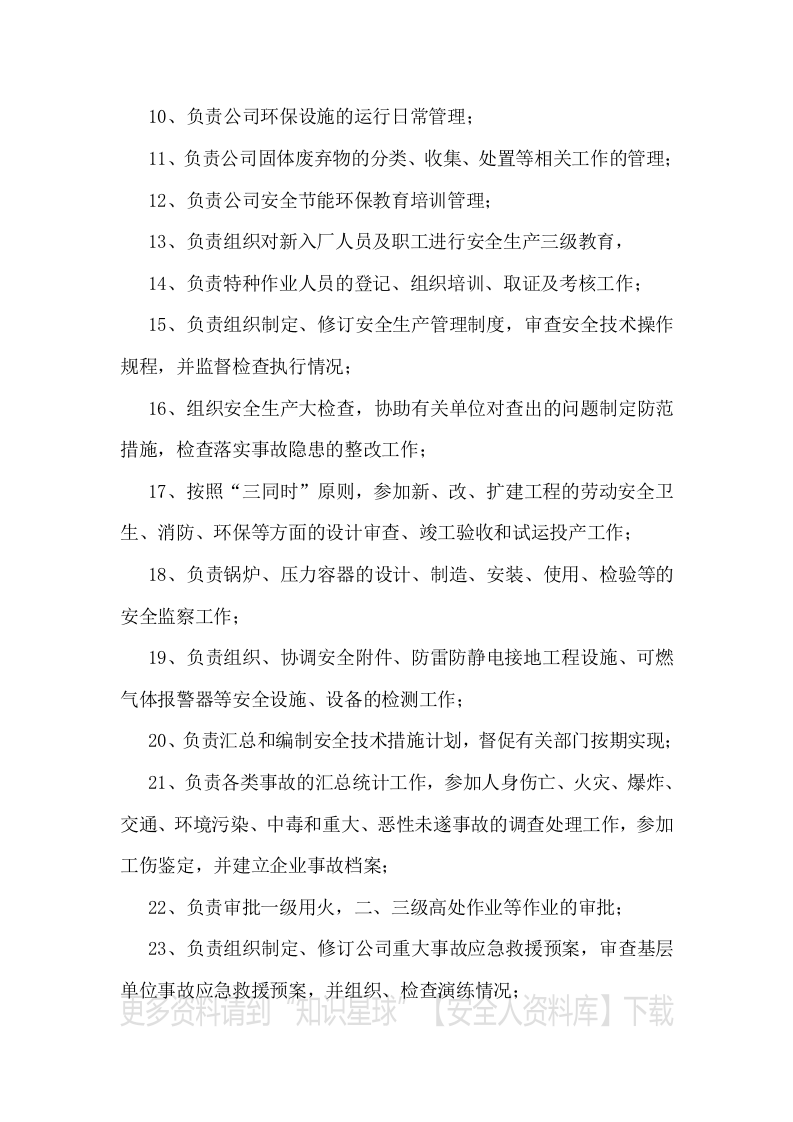 安全环保部工作手册（90页）.docx 第5页