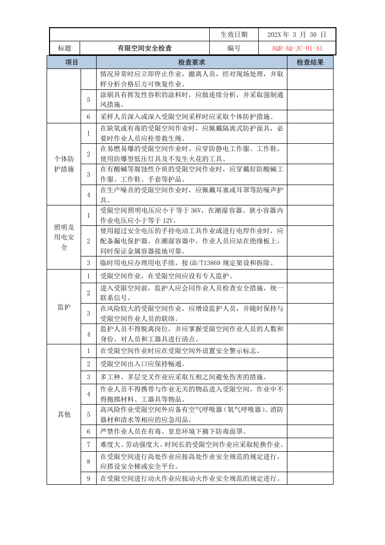 【有限空间管理档案】第13部分：有限空间安全检查.docx 第4页