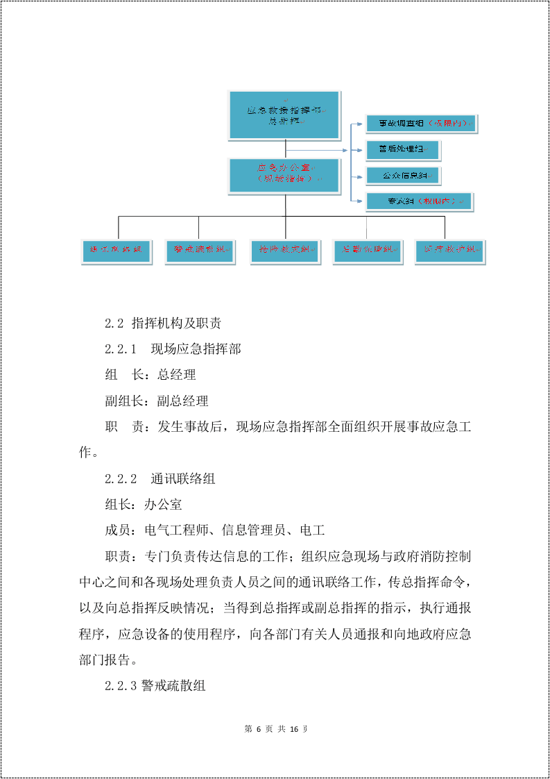 有限空间作业专项应急预案.docx 第6页