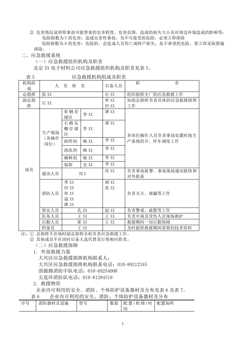 【危化品】涉及危险化学品应急预案.docx 第5页