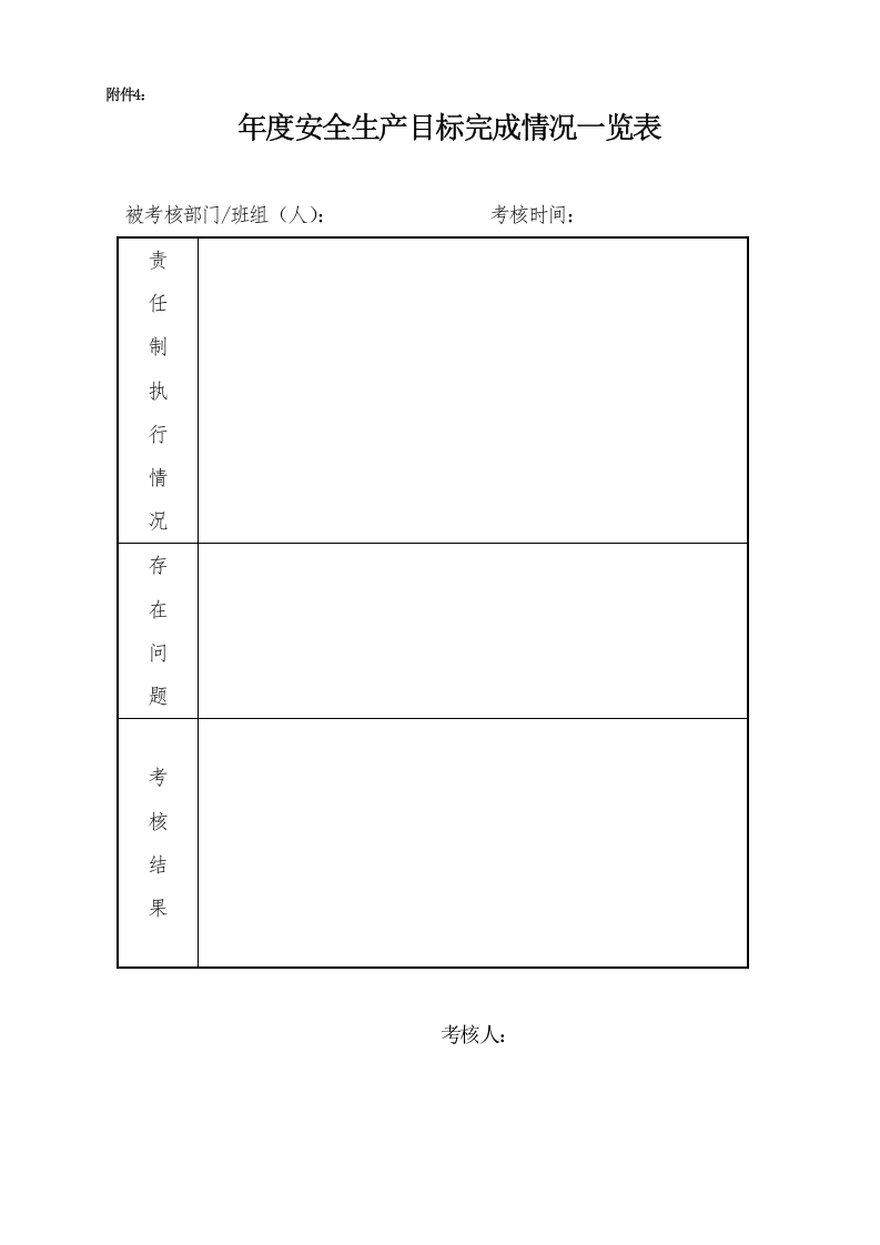 【奖惩制度台账41】机动车维修企业年度安全生产完成情况，并奖惩兑现.docx 第5页