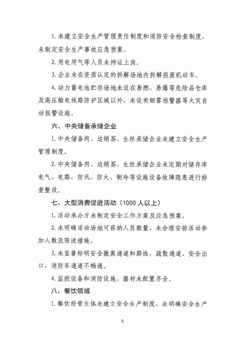 【事故隐患】26商务领域安全生产重大隐患排查事项清单（商建办〔2023〕1400号）.pdf 第3页