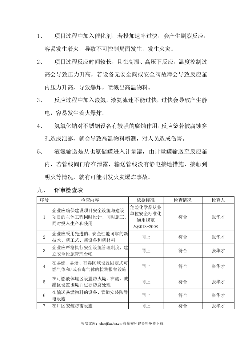 【工艺安全】生产设施和工艺安全符合性审查.docx 第3页