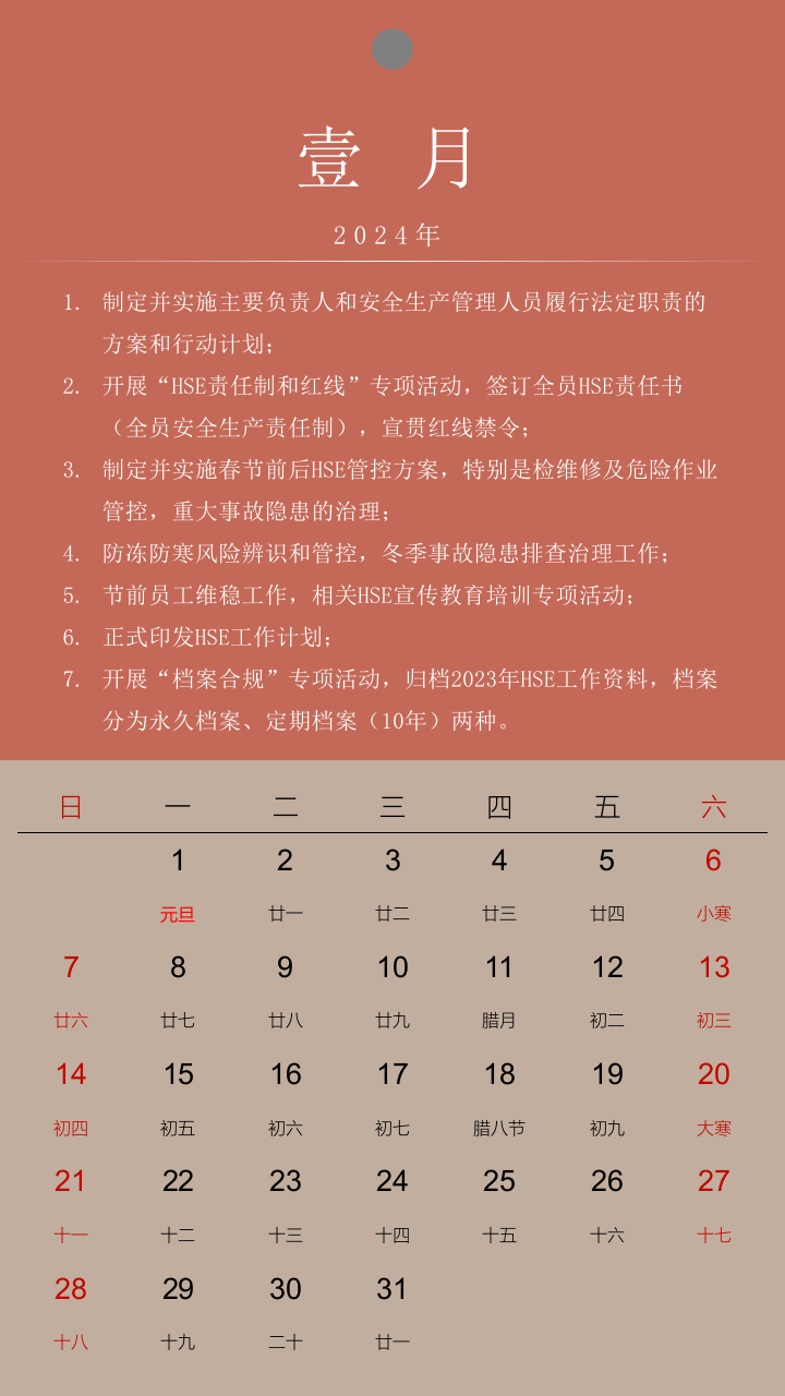 安全人2024年日历竖版.pptx 第2页