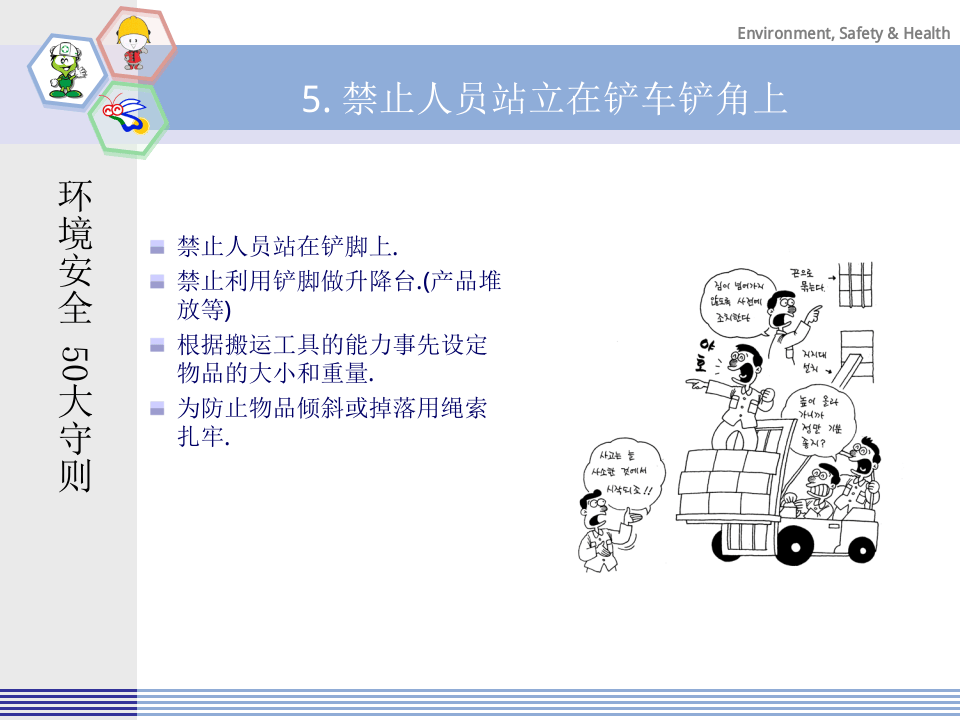某500强企业环境安全五十大安全守则.pptx 第6页