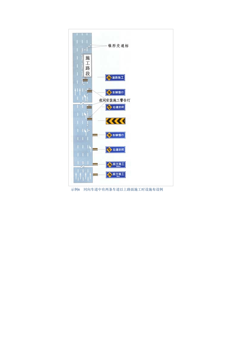 交通安全道路施工安全设施设置示例图解.docx 第6页
