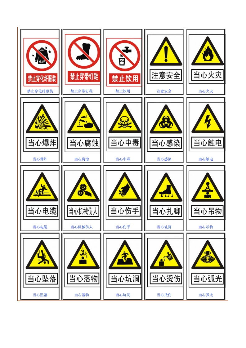 常见通用安全标志.docx 第2页