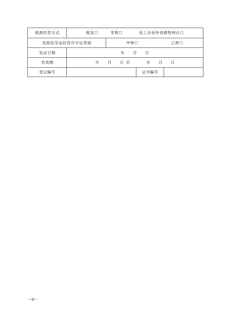 危险化学品经营许可证申请表.docx 第6页