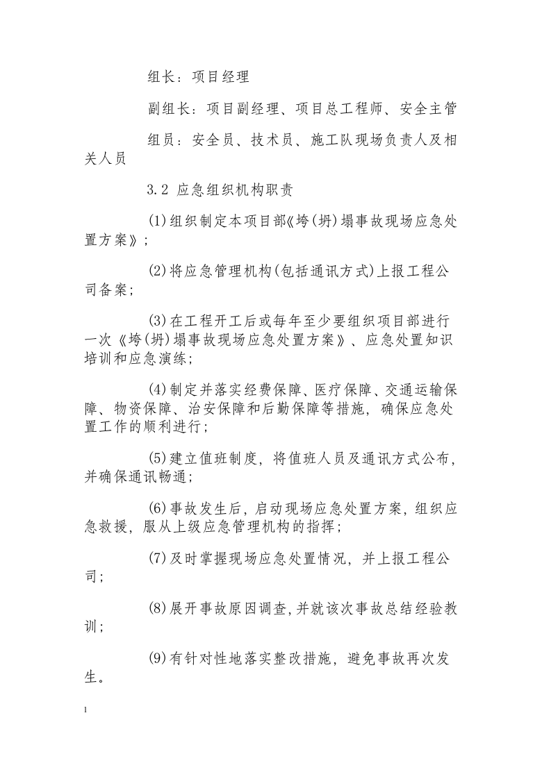垮(坍)塌事故现场应急处置方案.docx 第3页
