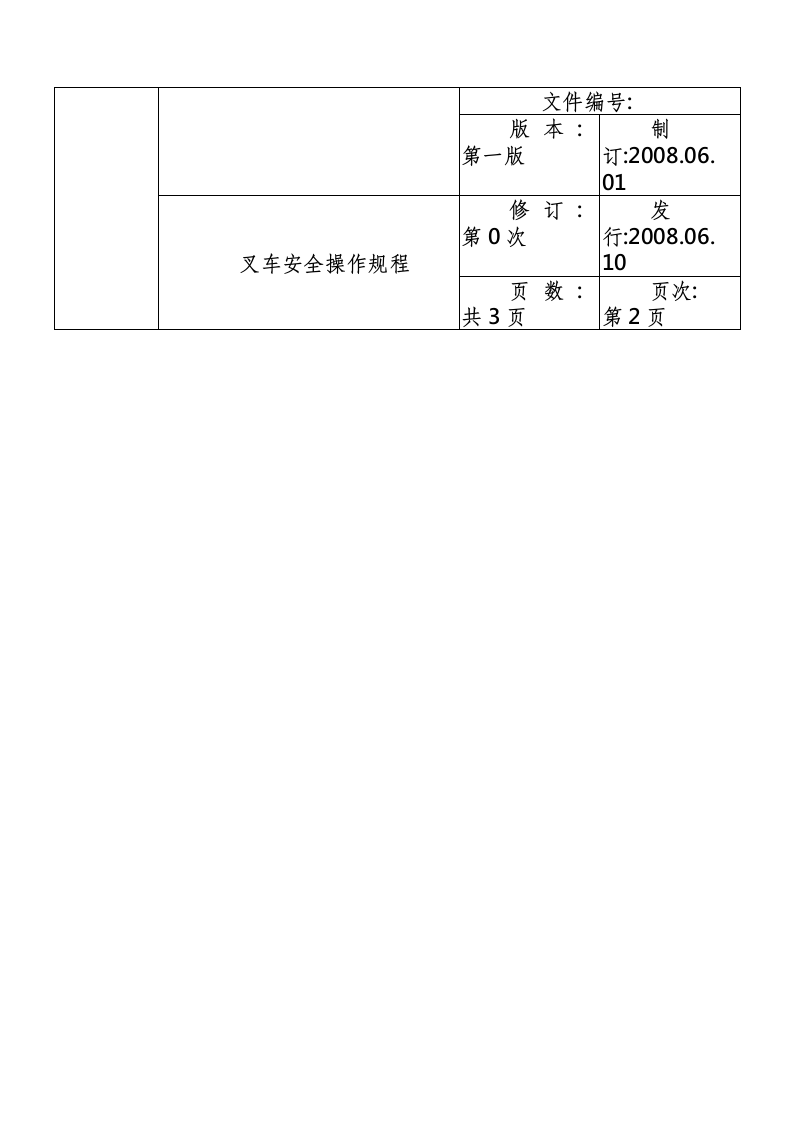 叉车安全操作规程.docx 第3页